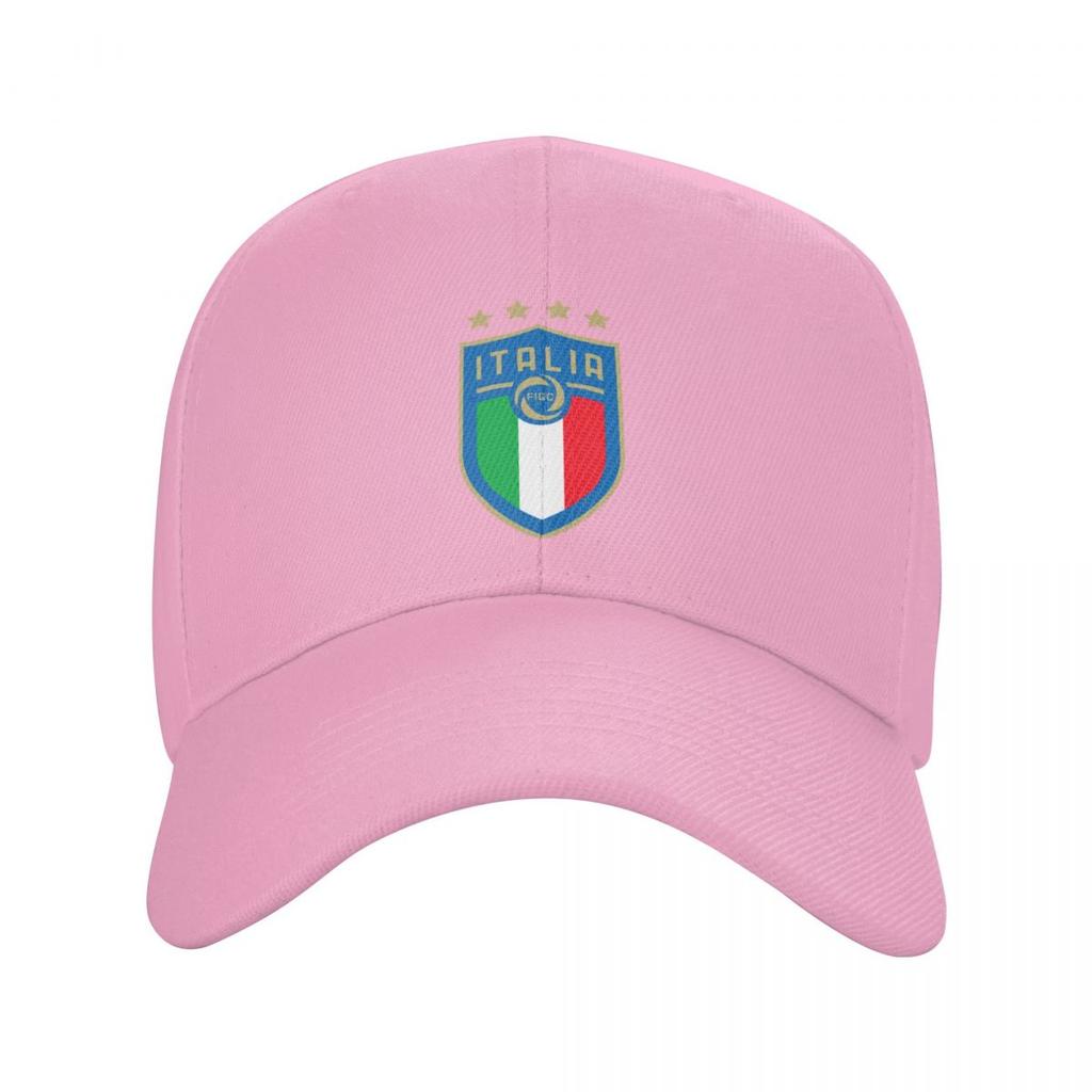 Personalized Italia Figc Baseball Cap for Unisex Women Breathable Italian Football Gift Dad Hat Outdoor