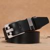 100-170cm Real Cow Genuine Leather Belts for Man High Quality Plus Long Size Male Pin Buckle Waist Belt Strap
