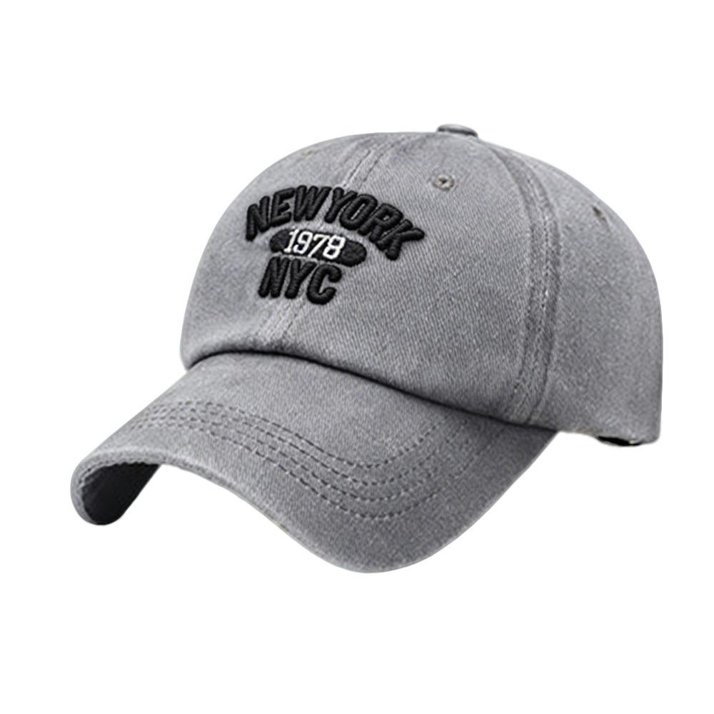 Adjustable Distressed Faded Cap Cotton Sunscreen Hats  For Man Women Outdoor Sports