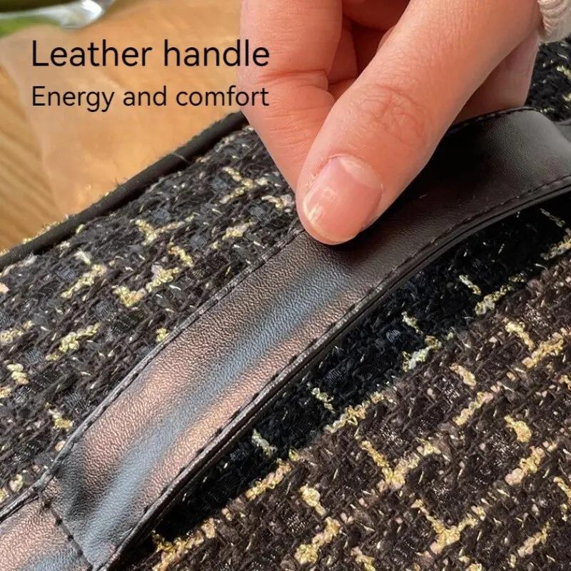 Косметичка большой вместимости в корейском стиле, портативный кейс для макияжа нишевого дизайна с ручками, милый органайзер для туалетных принадлежностей для путешествий