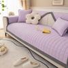 All-Cotton Sofa Cushion Four Seasons Universal Pure Cotton Cushion Simple Modern Non-Slip Sofa Cover Backrest Towel Cover Cloth