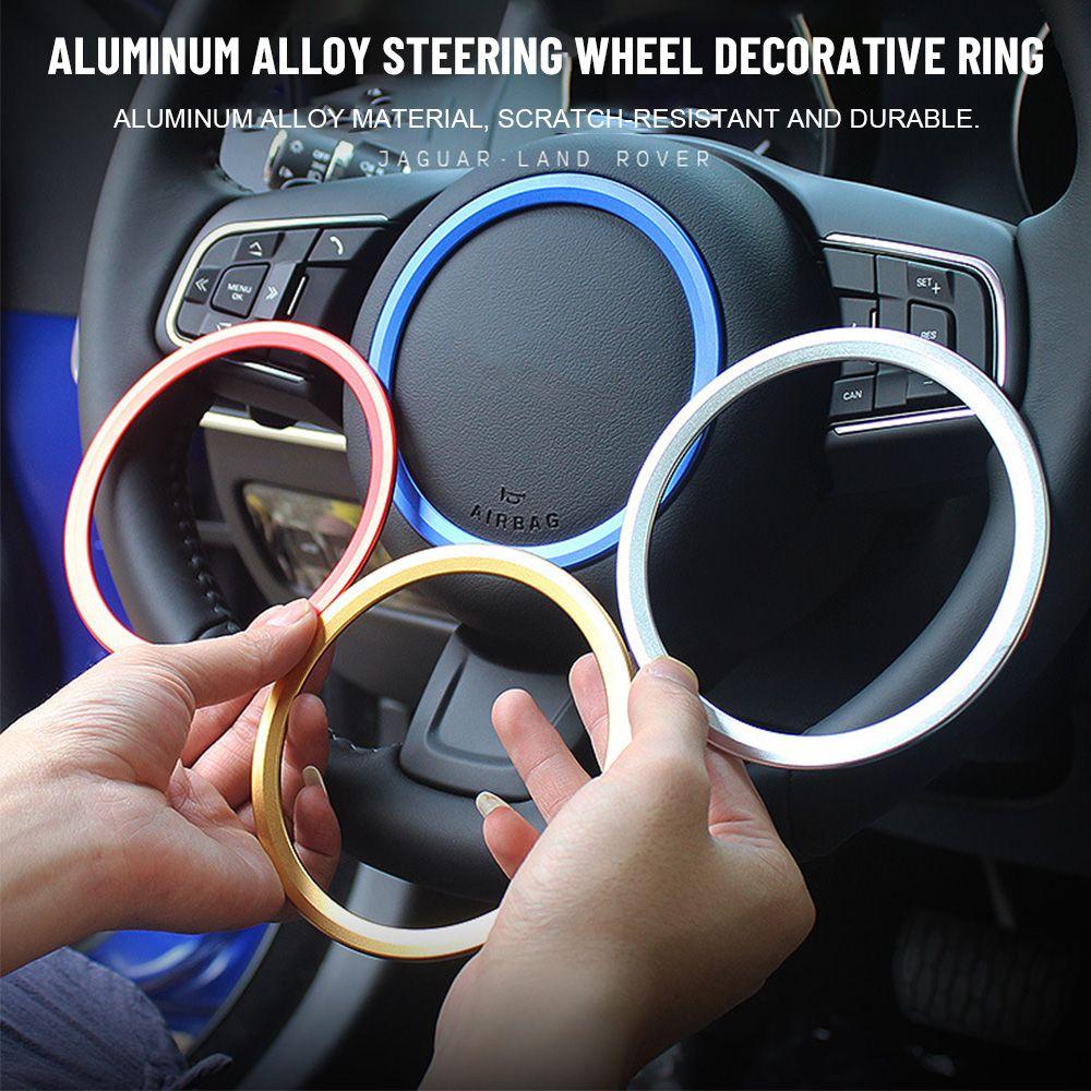Version New Decorative Ring Steering Wheel Trim The Automobile Steering Wheel Interior Modification
