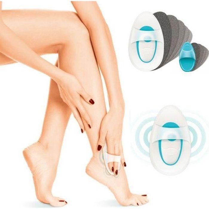 SHOP-STORY - Gants Dépilatoires Vibrants Sans Douleur Épilateur Manuel Toutes Zones pour Femme et Homme