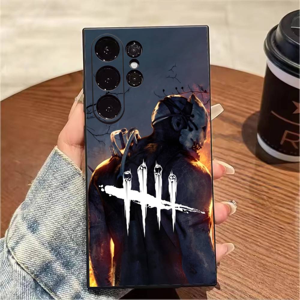 Печать Игры DBD D-Dead By D-Daylight Чехол для Телефона Для Samsung S25,S24,S21,S22,S23,S20,Ultra,S26,Plus,Fe,Note,5G Черный Чехол