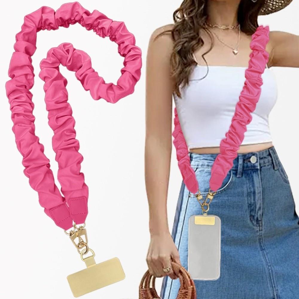 Подвеска на шею для мобильного телефона, длинная цепочка для мобильного телефона, ремешок для телефона через плечо, для путешествий и активного отдыха