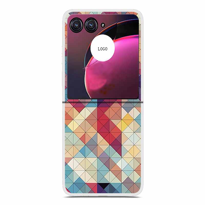 Для Motorola Razr 60 Ultra Чехол Животные Жесткий Пластик ПК Задняя Крышка Телефона Для Motorola Moto Razr60 Ultra Прозрачный Clear Coque