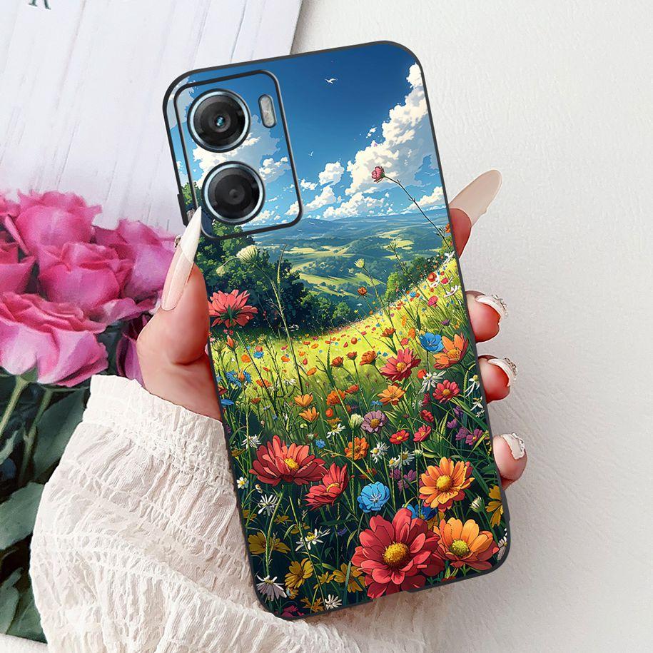 Чехол для Motorola Moto G06 6,88" Популярный Мраморный Бантик Мягкий Черный Силиконовый Чехол для Moto G06 Power G 06 XT2535-1 XT2535-2 Capa