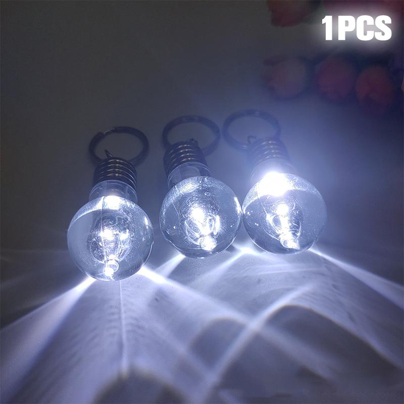 Новинка Освещение Мини Светодиодная Лампочка Брелок Брелок Подсветка Брелок Лампа