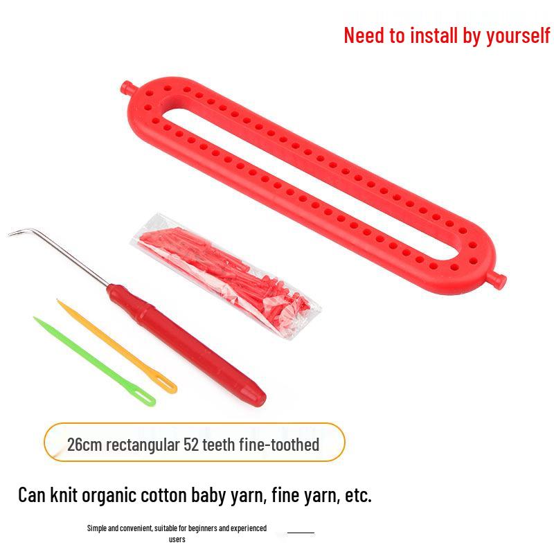 Набор для начинающего вязальщика: Инструменты для шарфа, шапки, свитера и пледа