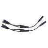 IEC 320 C8 2Pin Male To 2 X C7 Female Y Split Power Cable Около 28 см IEC 320 C7 To C8 Удлинительные шнуры C8 Male To C7 Female Cable