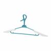 REC Trainer Hanger, Set of 3, Thick Pole Compatible (Laundry Hanger), Blue, W-369