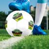 Rapid Wien Size 5 Soccer Ball, Machine-Stitched PVC, Durable & High Bounce, All Ages Fit, fan merchandise, matches & outdoor use.