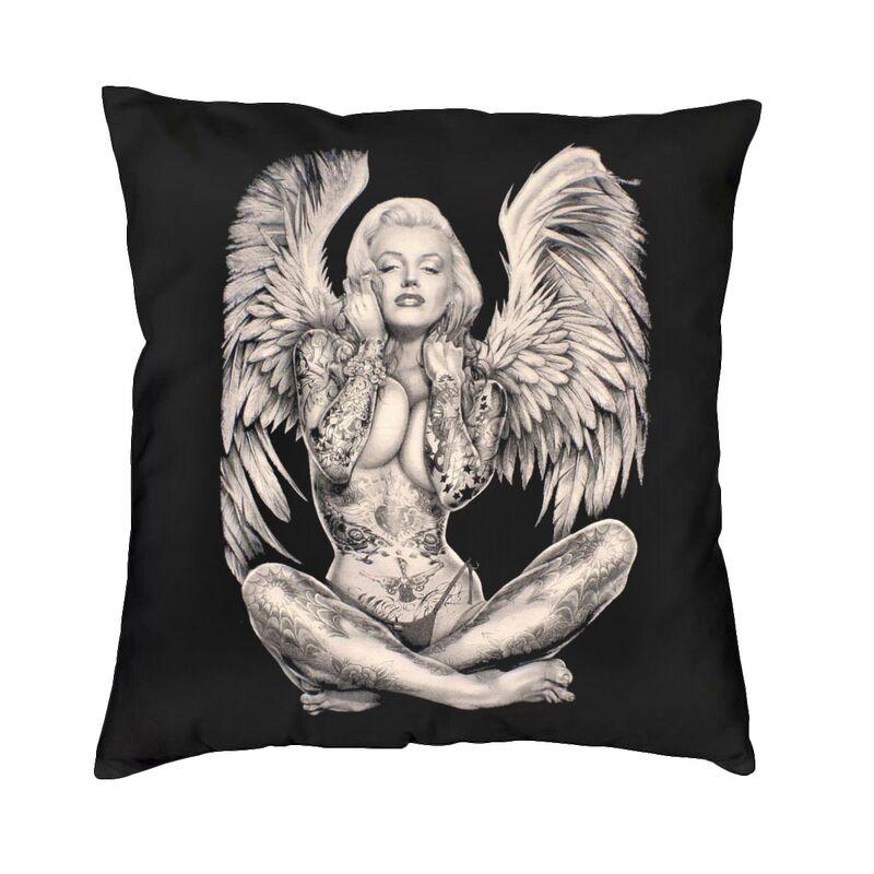 Поп-арт Золотой Уорхол Монро Мэрилин Пледы Наволочки Украшение 3D Печатный Чехол на подушку для стула Постельное белье Офисная наволочка