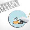 Cute Mouse Pad Small Round Large Cushion Portable Office Home Natural Non-Slip Rubber Mouse Pad