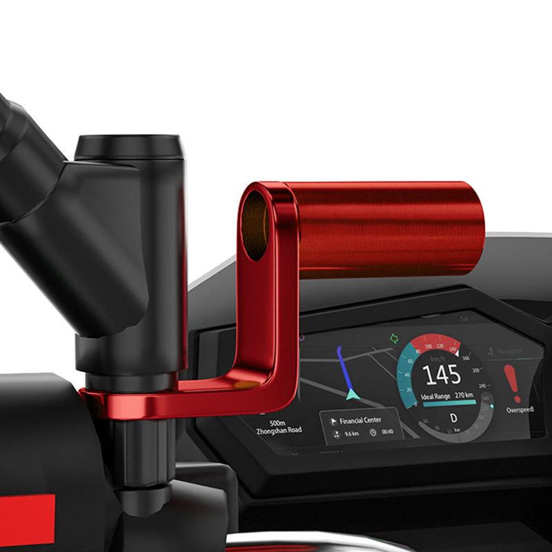 Мотоциклетная ручка CNC алюминиевый зажим для телефона USB зарядное устройство держатель удлинитель кронштейн держатель зажим