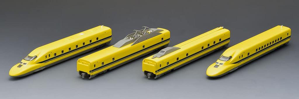 TOMIX N Gauge JR 923 Shinkansen Electric Track Comprehensive Test Car Doctor Yellow Basic Set 98480 Модель железнодорожного поезда