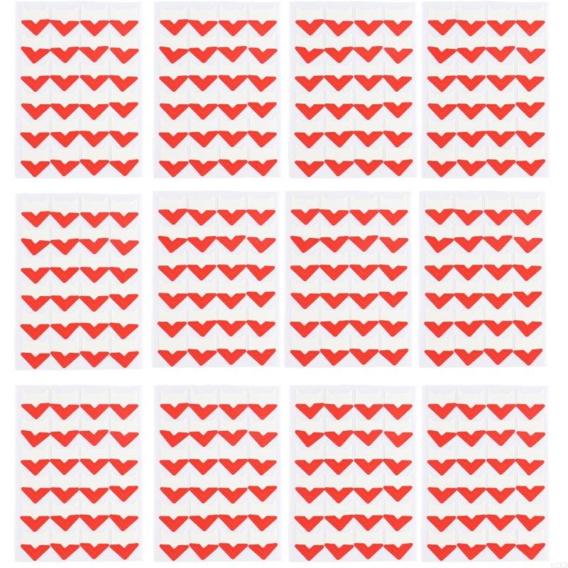 62KD Pack of 12 Adhesive Photo Corner Sticker for Scrapbooking and Album