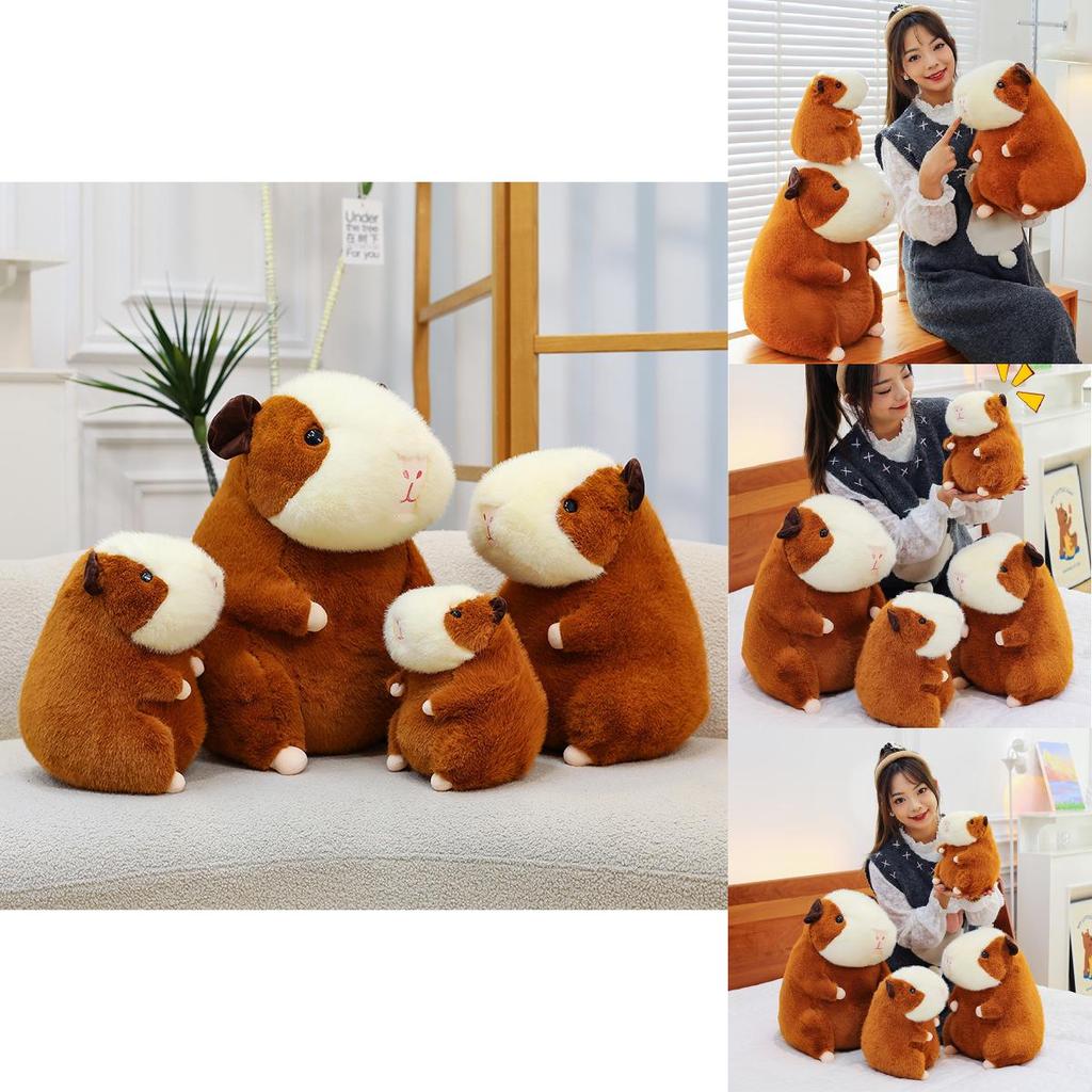 Adorable Capybara Plush Toy Soft Cuddly Water Pig Pillow For Kids Birthday Gift