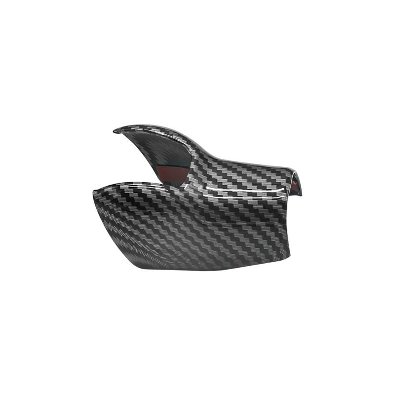 Gear Shift Knob Head Cover Case Carbon Fiber Car Accessories For Volkswagen Sagitar Tacqua Tayron Polo Plus Tcross 2019-2022