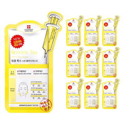 Маска Insolution Wrinkle Tox Mask Pack, 1 упаковка, 10 штук