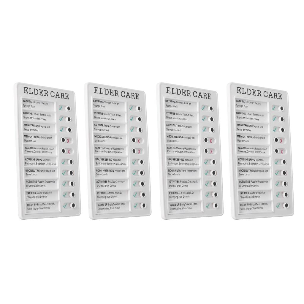 4 шт. Доска для списка дел Сделай сам Производство Перерабатываемая Портативная Доска для списка дел Съемная Таблица дел для DIY Сообщений Путешествий