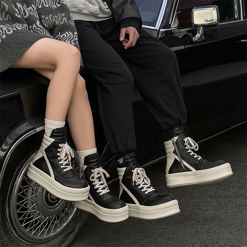 Американские перевернутые треугольные высокие кроссовки для скейтбординга, универсальные мужские спортивные туфли с увеличенным верхом, повседневные туфли в стиле ретро с большой головой, парные туфли 98799-J