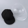 Curved Brim PVC Hat Storage Box Transparent Hat Display Case New Flat/Convex Hat Protector Case