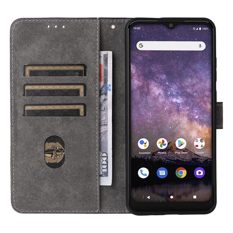 Кожаный чехол для телефона Wiko Voix U616AT: Держатель для карт, Подставка, Ремешок, Магнитная пряжка