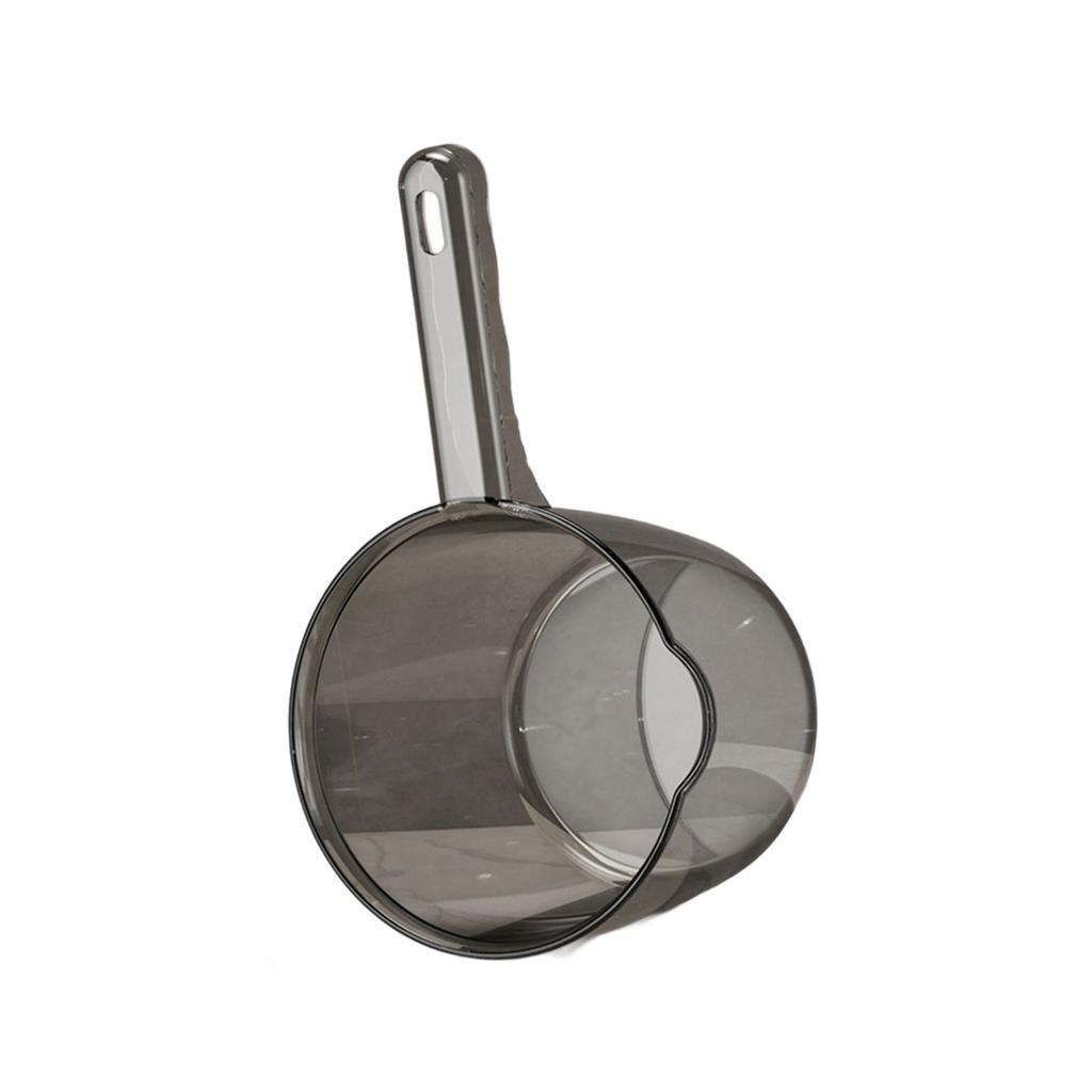 Прозрачный кухонный ковш для воды большой вместимости с эргономичной ручкой из ПП, прозрачный половник для воды, кружка для купания