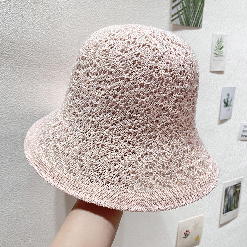 Летняя женская двухсторонняя шляпа рыбака, солнцезащитная и козырек от солнца, корейский стиль, универсальная тонкая дышащая шляпа от солнца