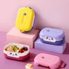 Lunch Box Durable Cartoon Design Bento Box Leak-Proof Double-layer Insulation Food Container for Kids Adults
