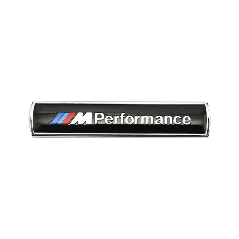 Car Emblem 3D Sport Badge Auto Rear Trunk/Side Fender Sticker Accessories For BMW E46 E60 G20 G30 M Performance M3 M5 M6  X2 X6