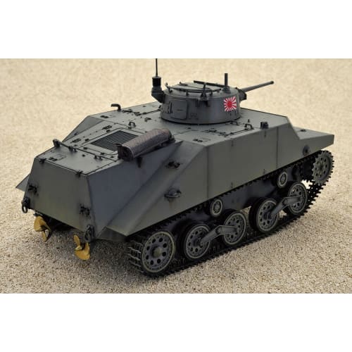 PLATZ/MONO Dragon 1/35 Scale Scale Model Kit MD008 Tanks of the World 8 WWII Japanese Amphibious Tank Type 2 Kami (Special Type) Plastic Model Kit (Ta