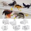 Glossy Christmas Dinosaur Ornaments Silicone Epoxy Resin Mold DIY Keychain Pendant Jewelry for Valentines Gift Craft