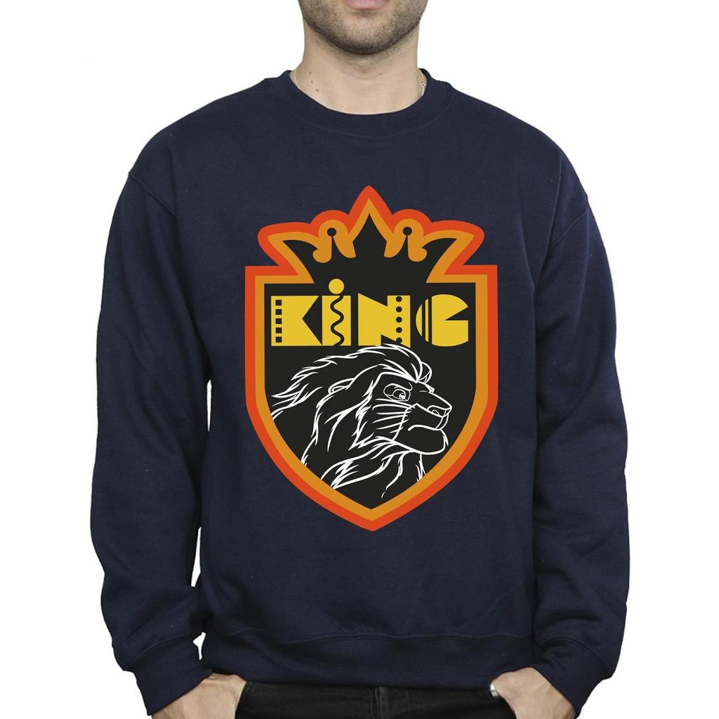 Disney Mens The Lion King Crest Sweatshirt
