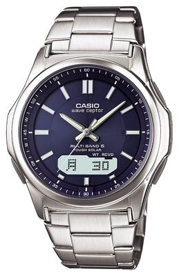 Солнечный Серебристый [Casio] WVA-M630D-2AJF Мужские Часы, Питание от Солнца,