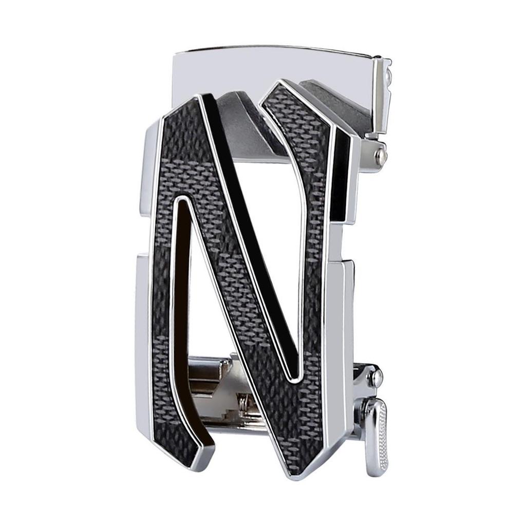 Клетчатый флаг Пряжка для автоматического кожаного ремня из цинкового сплава