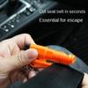 3 In1 Broken Window Hammer Car Safety Hammer Auto Glass Window Breaking Tool Escape Safety Hammer Belt Cutter Emergency Tools