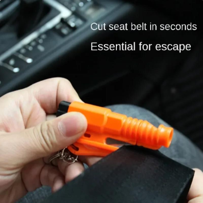3 In1 Broken Window Hammer Car Safety Hammer Auto Glass Window Breaking Tool Escape Safety Hammer Belt Cutter Emergency Tools