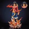 One Piece Luffy Figurine Monkey D Luffy Action Figures A Taste of Straw Anime Double Headed PVC Model Collection Toys Gift