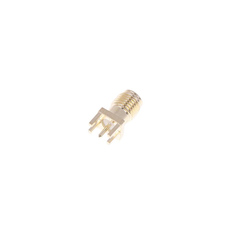 10 Pcs Sma Female Jack Adapter Sma Female Base Socket Jack With Solder Pcb Board Edge Mount Adapter