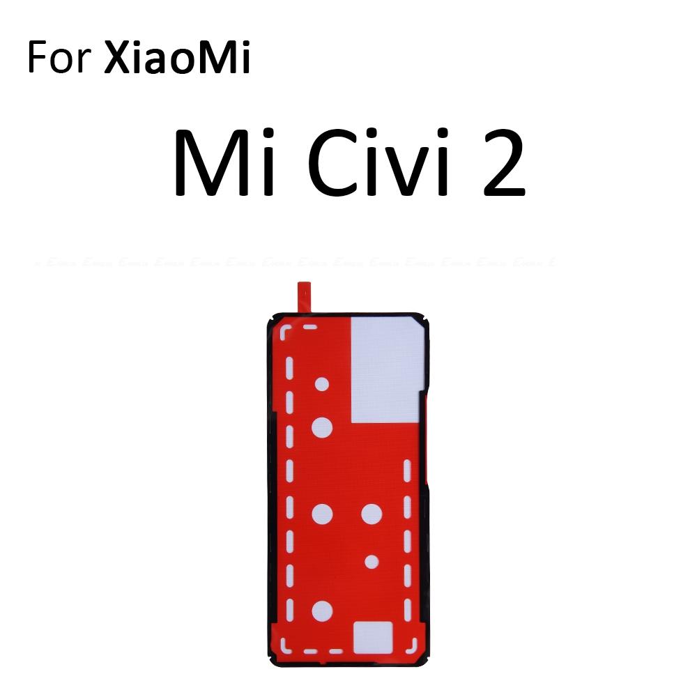 Back Battery Cover Door Sticker Adhesive Glue Tape For Xiaomi Mi 14 14T 15 Civi 1S 2 4 Pro Ultra Replacement Parts