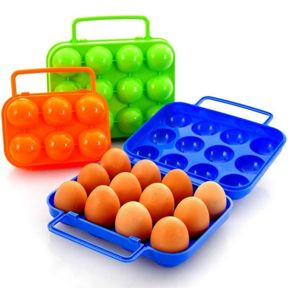 Picnic Rack Holder For Outdoor Camping Storage Boxes Egg Holder Egg Container Egg Box Storage Case