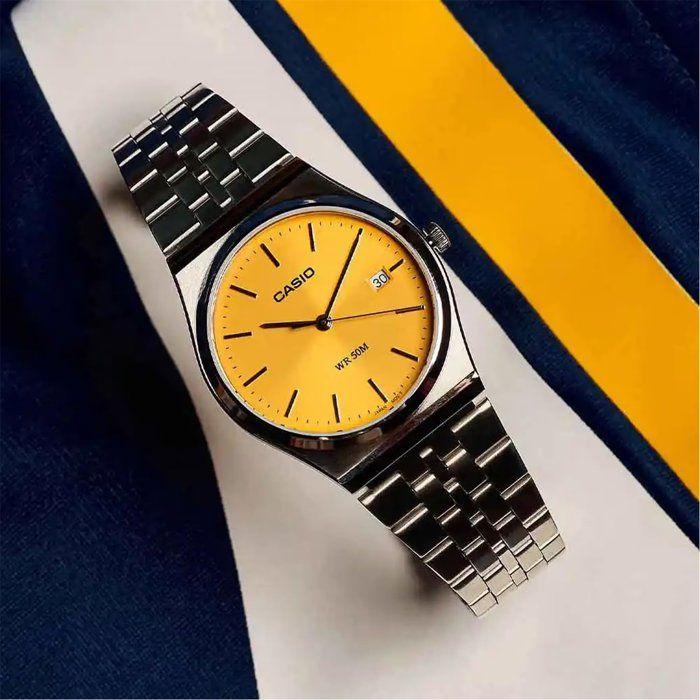 Montre - CASIO - MTP-B145D - Homme - Doré Clair - Quartz - Analogique