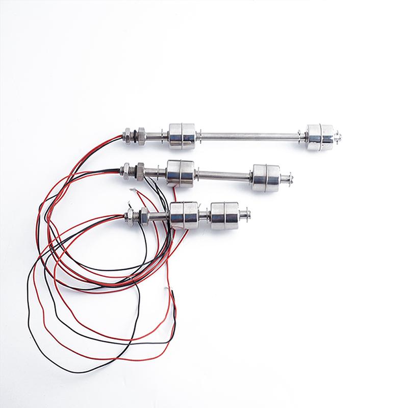 Stainless Steel Double Ball Float Switch Tank Liquid Water Level Flow Sensor
