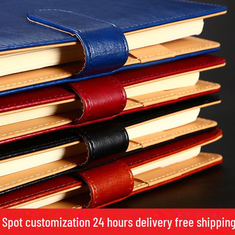 Блокнот формата А5 с кожаной обложкой премиум-класса и отрывными листами - толстый офисный блокнот формата В5