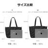 [tomtoc] Fluffy Tote Bag, Large Capacity, Lightweight Shoulder Bag, Fits 15-16 inch MacBooks, A4 Size, Soft Quilted Bag, Water-Repellent, for Leisure,
