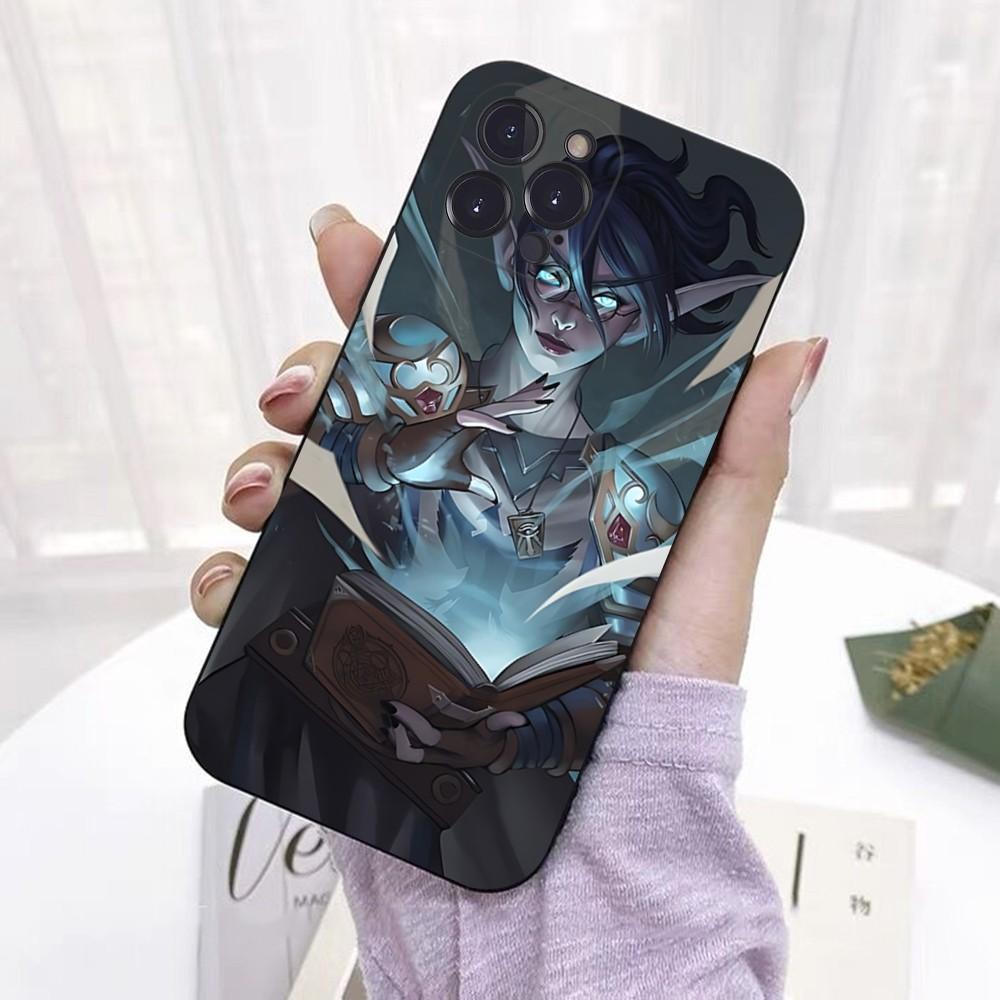 Чехол для телефона World Of Warcraft для iPhone 16 15 14 11 12 13 Mini Pro XS Max Чехол 6 7 8 Plus X Funda Shell