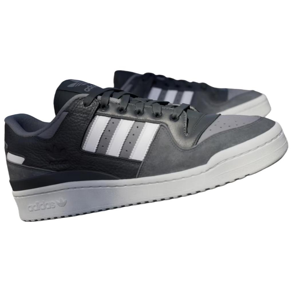 adidas Forum 84 Low ADV Carbon Grey Unisex Sneakers Crystal-White Grey-Three IE6563