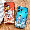 Чехол для телефона с изображением аниме C-Captain T-Tsubasa для iPhone 17,16,15,14,13,12,11 Plus,Pro Max,XS,Мягкий силиконовый черный чехол